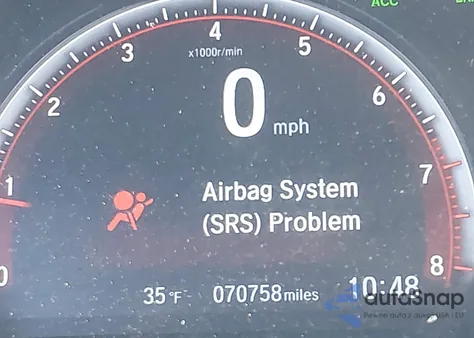 2019 Honda Civic Sport z USA, uszkodzony, nr VIN 2HGFC2F81KH530147